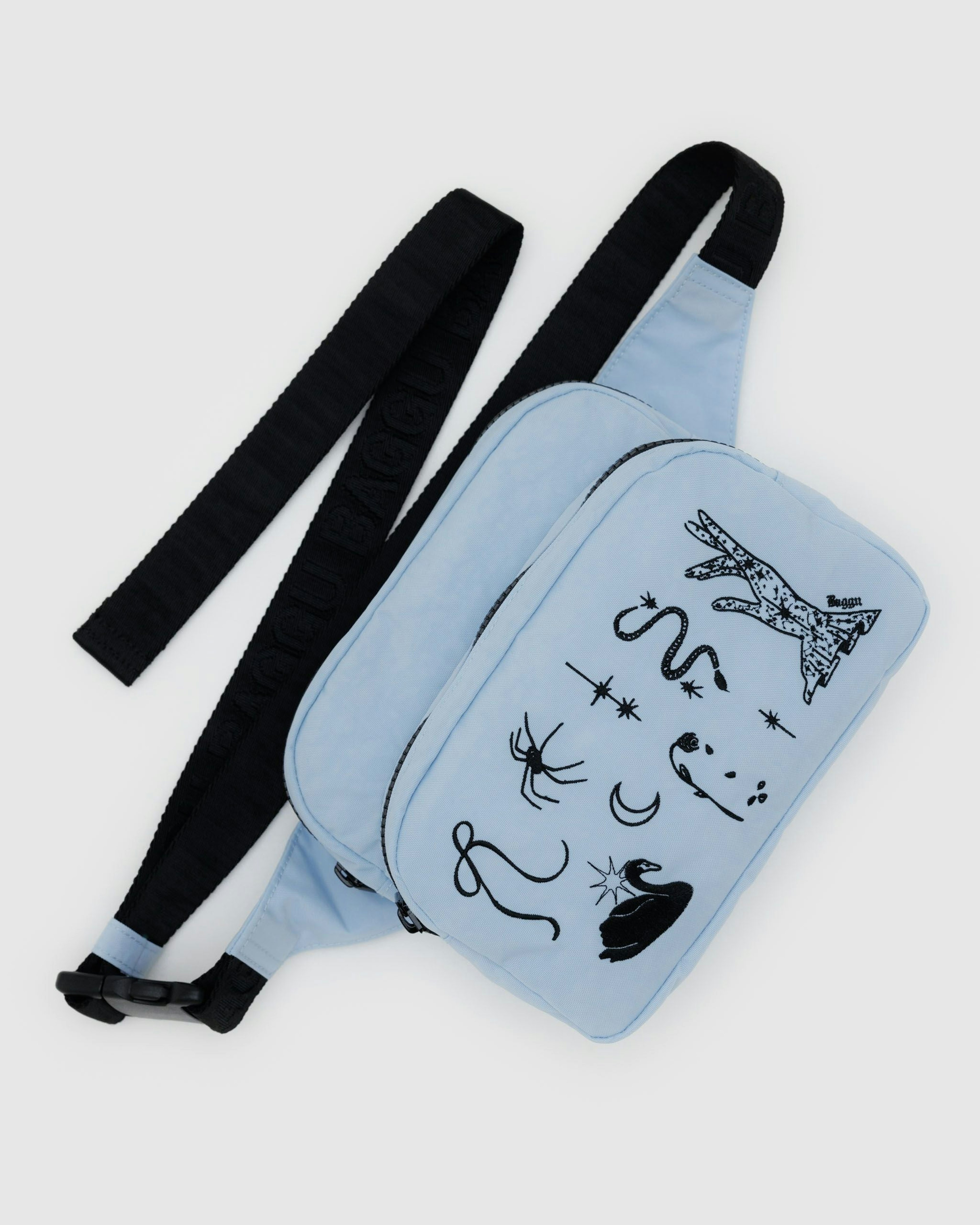 Fanny Pack - Embroidered Ballet Icons