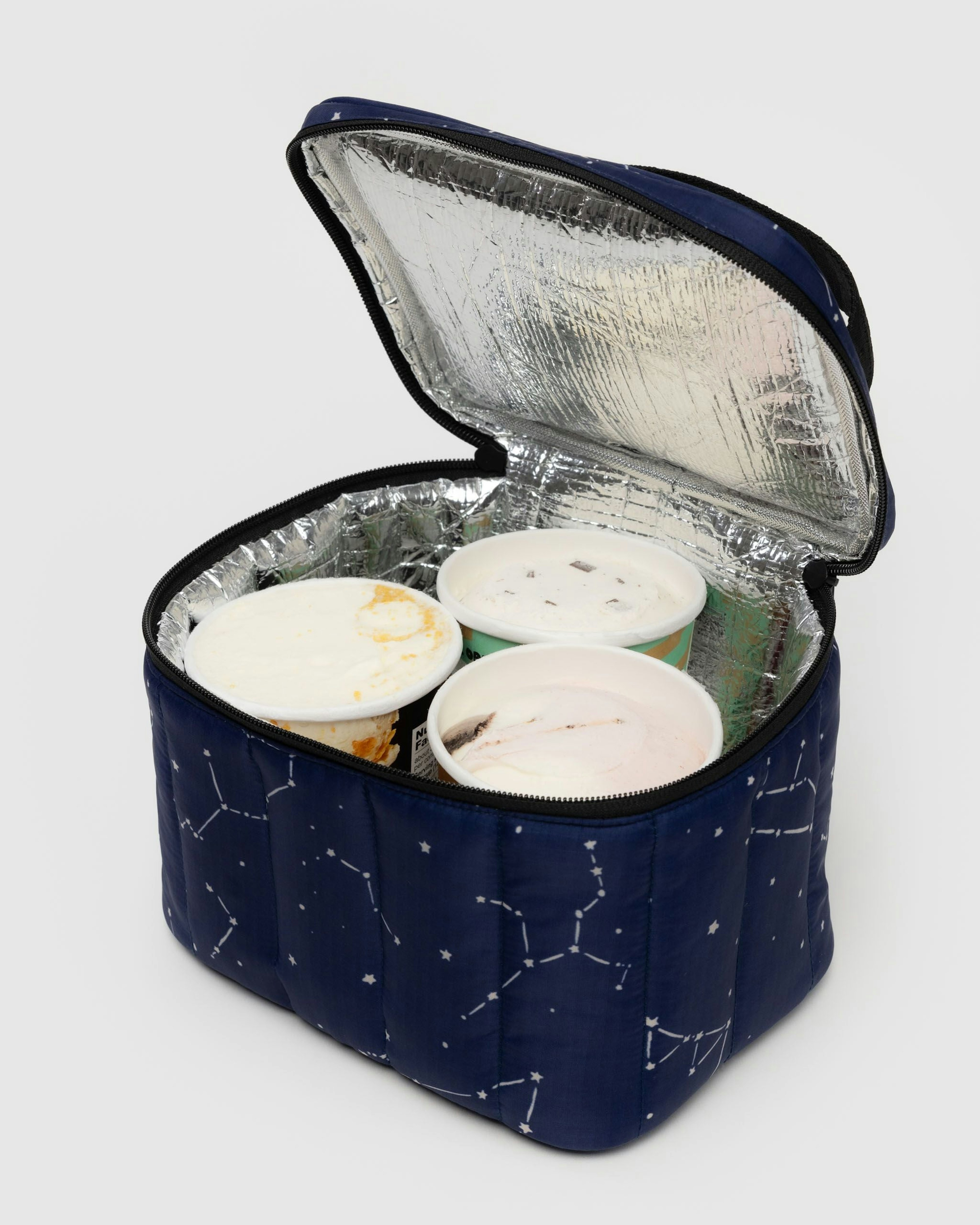 Puffy Lunch Bag in Constellation Midnight