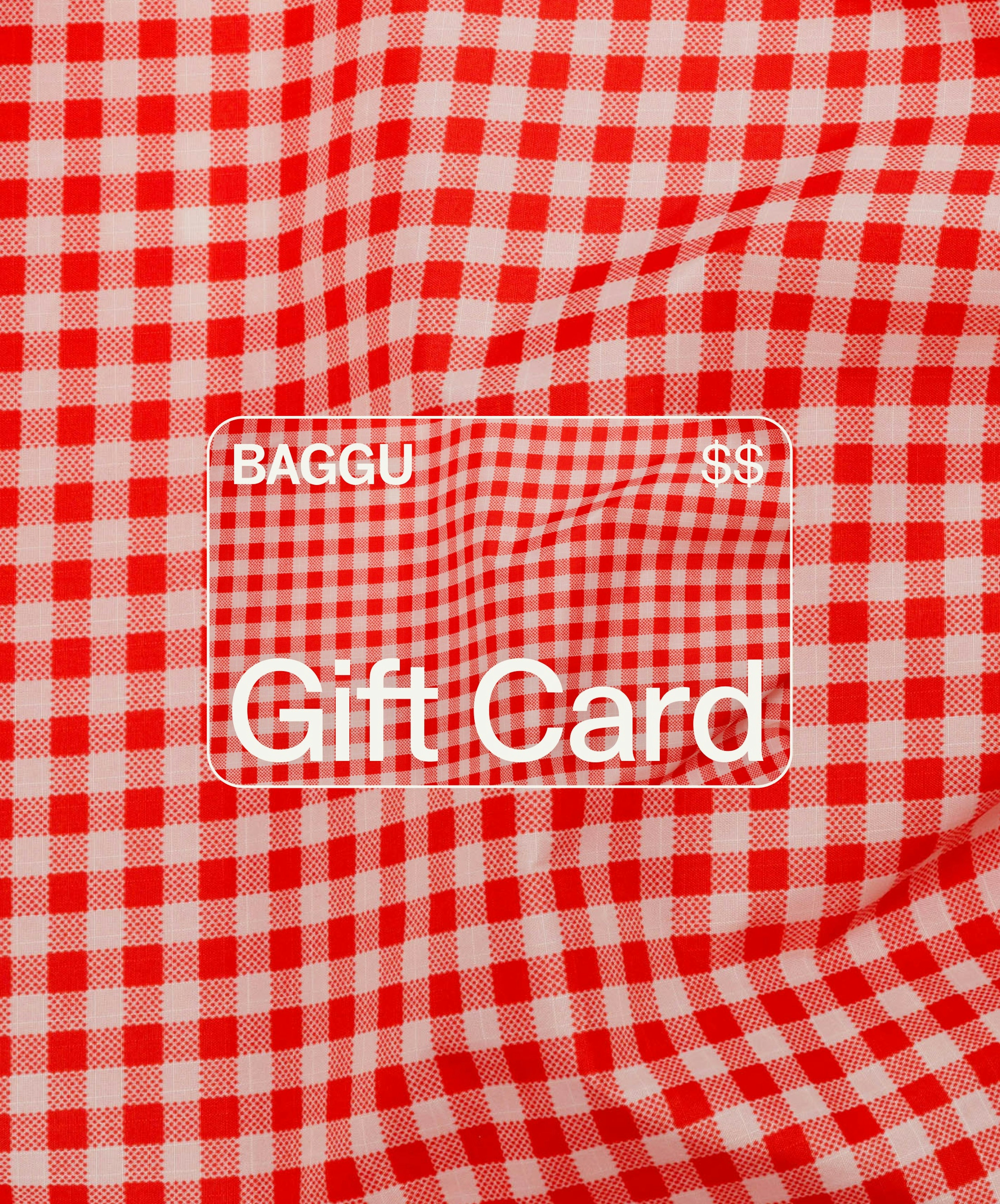 Gift Card - Red Gingham