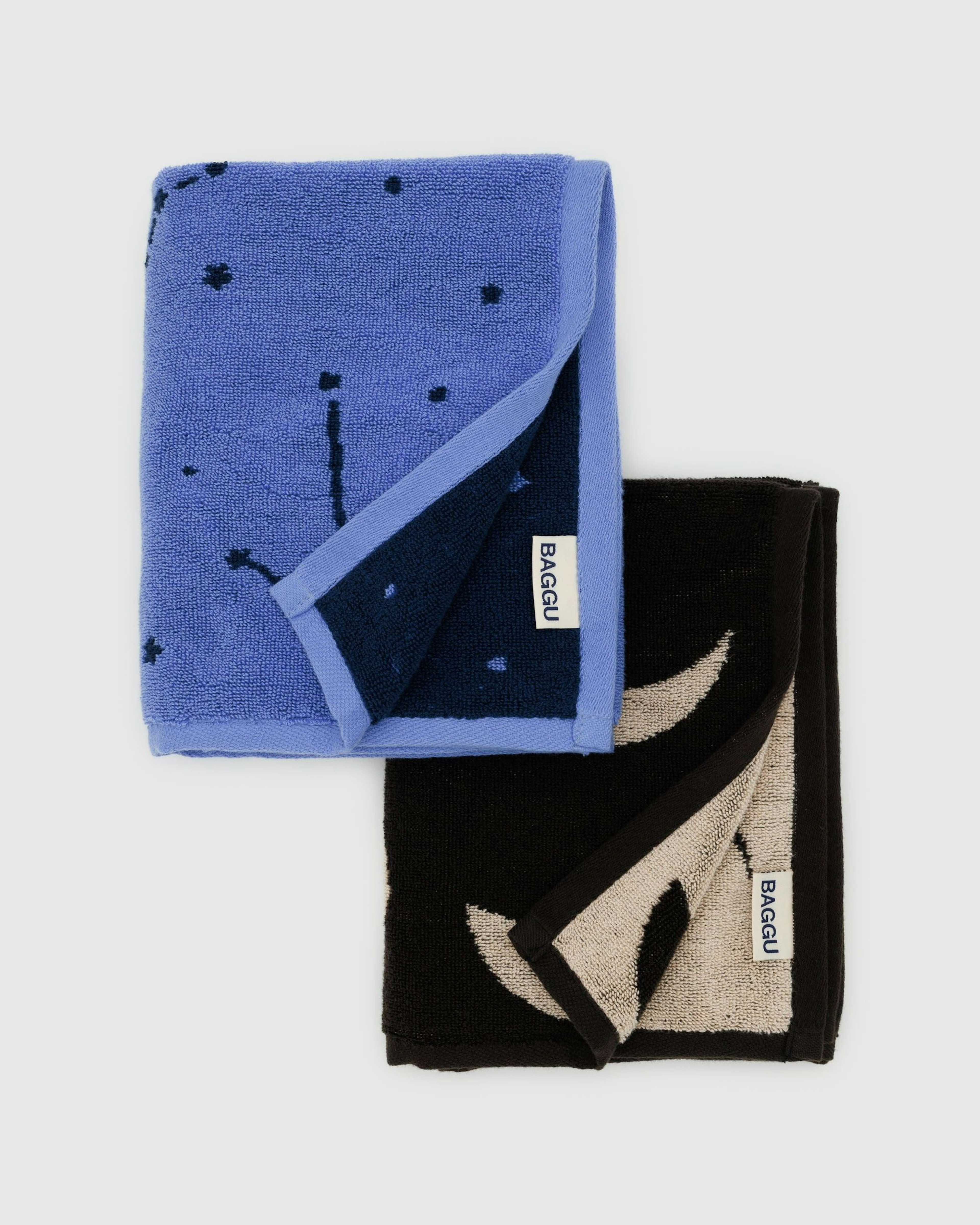 Hand Towel Set of 2 - Night Sky