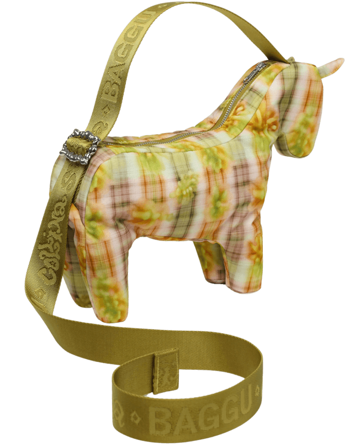 Baggu - Collina Strada Horse Bag in Boxer Plaid