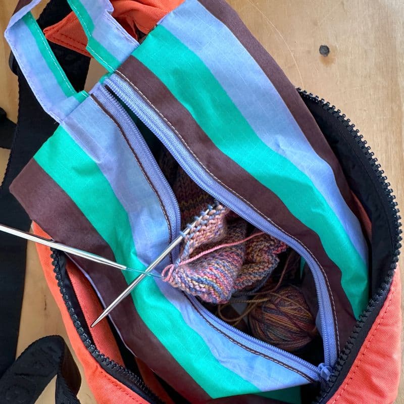 3D Zip Set in Vacation Stripe