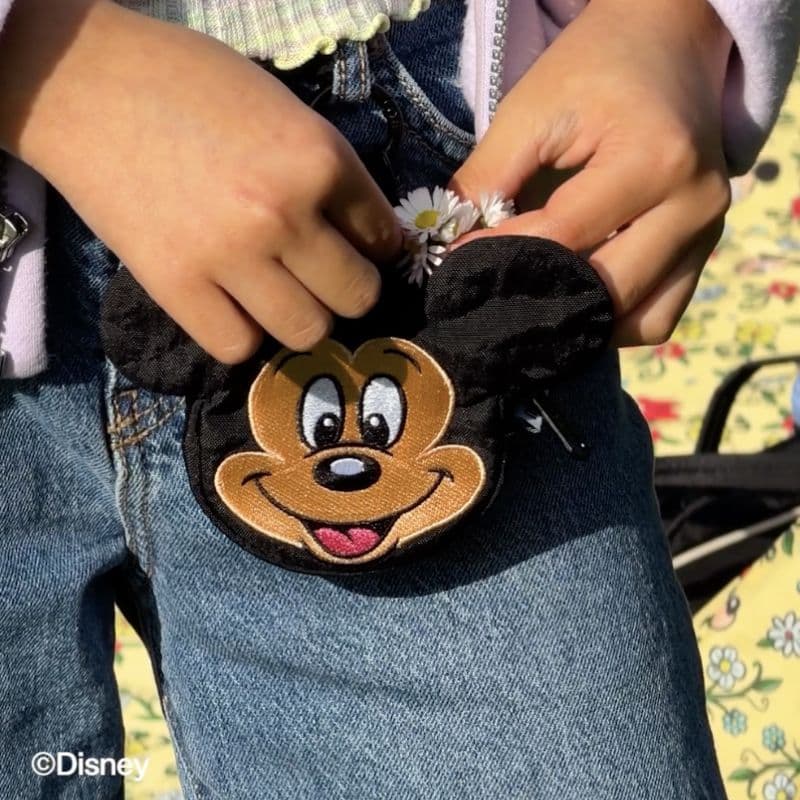 Mickey Mouse Charm in Embroidered Mickey Mouse