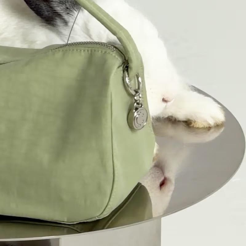 Nylon Loaf Bag in Celadon