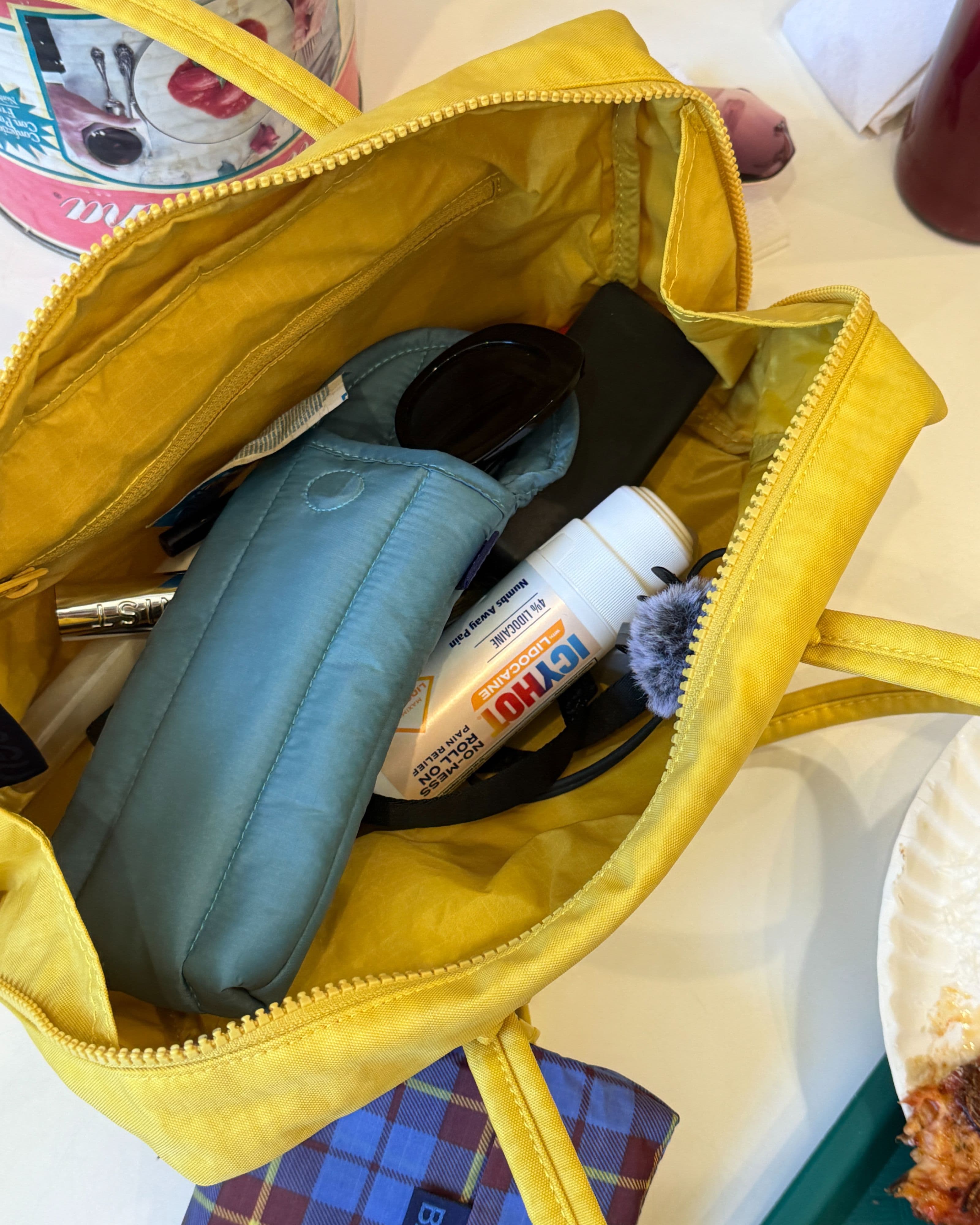 Nylon Bowler Bag in Sunflower
