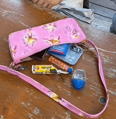 Nylon Pochette in Dancing Star